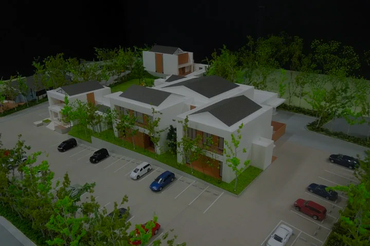 Miniatura de una vivienda